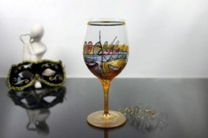 Rotweinkelch Venezia