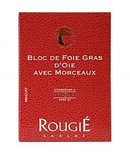 Rougie Gänseleberblock mit Stückchen Blo