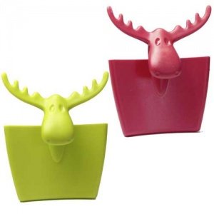 RUDOLF Tassenutensilio 2er-Set rot/grün