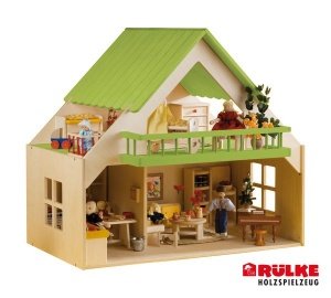 Rülke Puppenhaus mit Balkon