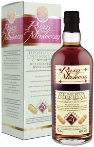 Rum Malecon 21 yrs in Geschenkverpackung