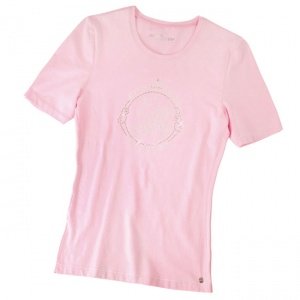 Rundhals-T-Shirt Otto Kern rosa