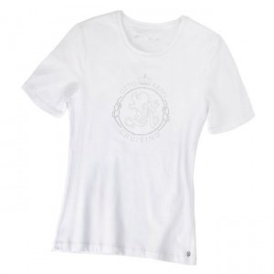 Rundhals-T-Shirt Otto Kern weiß