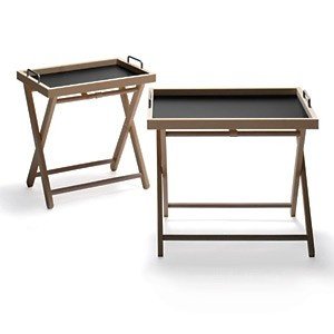 Rutschfestes Tablett aus Ahorn-Holz mit 