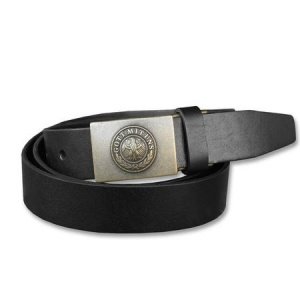 RW Ledergürtel schwarz