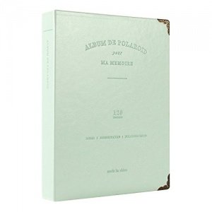 SAIKA 120 Taschen Leder Fotoalbum