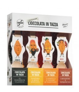 Sabadi Trinkschokolade 4-fach sortiert (