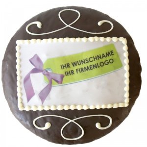 Sachertorte oder Kuchen *mit Logo*