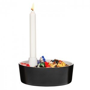Sagaform Bright Servierschale mit Kerzen
