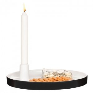 Sagaform Bright Servierteller mit Kerzen