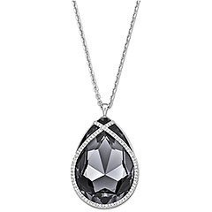 Sage Long Crystal Silver Night Anhänger