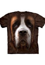 Saint Bernard Face The Mountain T-Shirt
