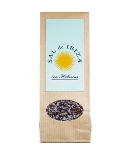 Sal de Ibiza Meersalz mit Hibiscus (150g