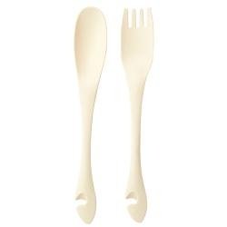 Salatbesteck Flex creme