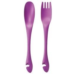 Salatbesteck Flex lila