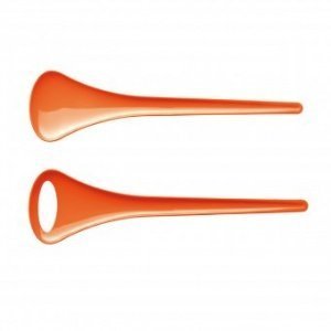 Salatbesteck Rio solid orange