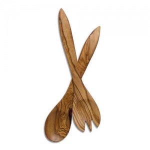 Salatbesteck aus Olivenholz, Die Olive