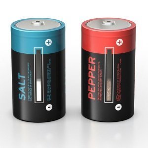 Salt + Power - Salz- und Pfefferstreuer