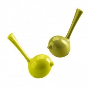 Salz- & Pfefferstreuer Pi:p solid senf/o