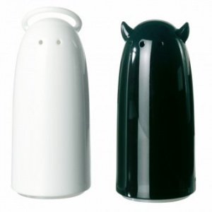 Salz- & Pfefferstreuer Spicies Set schwa