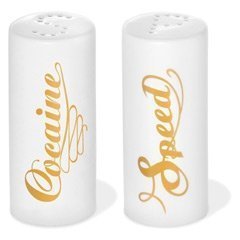 Salz- und Pfefferstreuer Cocaine & Speed