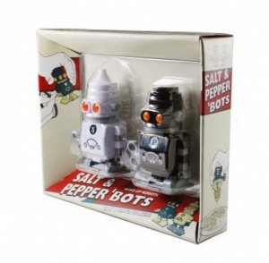 Salz- und Pfefferstreuer Roboter