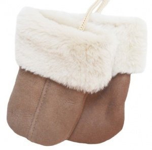 Babyhandschuhe aus echtem Lammfell