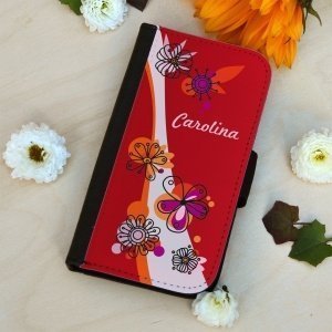 Samsung Galaxy S 3 Etui mit Blumenaufdru