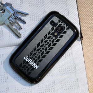 Samsung  S 3 Mini Cover in Asphaltoptik 