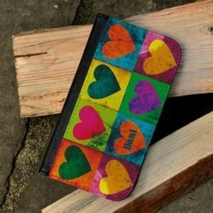 Samsung S4 Schutzhülle mit Herzen u