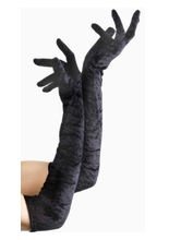 Samthandschuhe schwarz