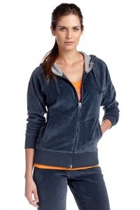 Samtiger Nicki Zipp-Hoodie