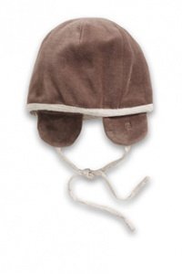 Samtweiche Nicki-Mütze mit Jersey-Futter