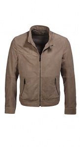 Samtweiche Velourslederjacke