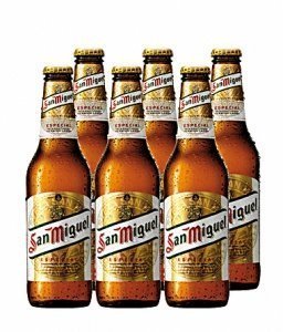 San Miguel Bier aus Spanien 6 Flaschen (