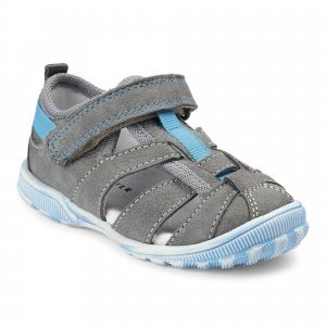 Sandale Nubuk geprägt, rock