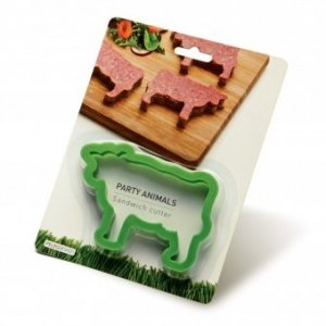 Sandwich Ausstecher Party Animals Cow