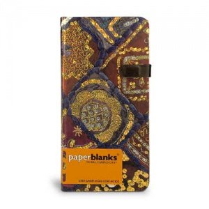 -Saphirblaue Pailletten- liniert, Schlan