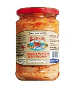 Sardanelli Thunfisch in Stücken mit Pepe