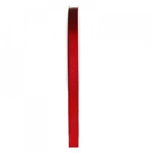 Satinband, 6 mm, 25 m, rot