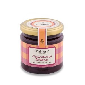 Sauerkirsch-Erdbeer-Konfitüre Dallmayr, 