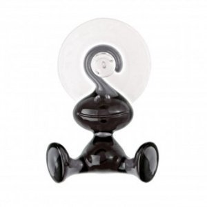 Saugerhaken Moritz transparent anthrazit