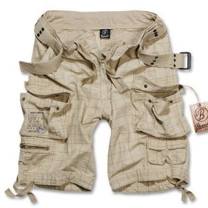 Savage Vintage Shorts check beige (Abver