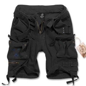 Savage Vintage Shorts schwarz