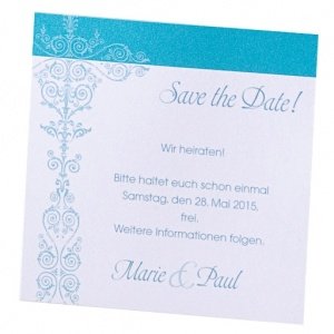 Save-the-Date Karte Ninni