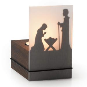 SCHATTENSPIEL - KRIPPE mit Maria & Josef