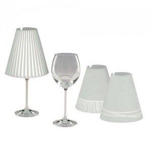 SCHÖNE HELENE Weinglas-Lampenschirm
