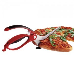 SCIZZA Pizza- / Teigschere - ROT