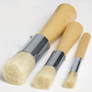 Schablonierpinsel-Set