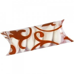 Schachtel Ornament, braun, 6 St.